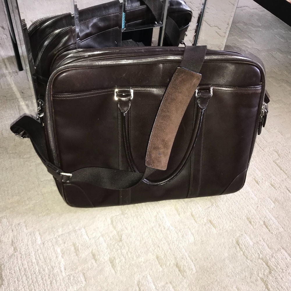Coach Leather Briefcase